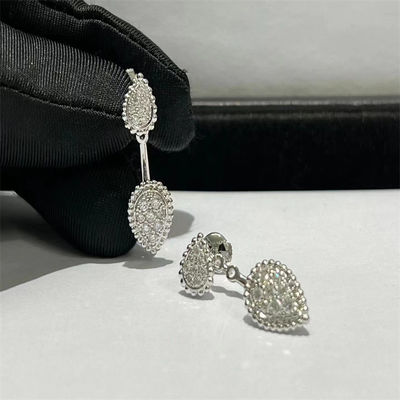 18k Gold Serpent Earrings For Women