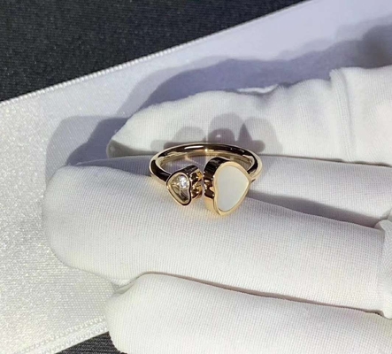 high brand jewelry 18K rose Gold Diamond Vintage Ring Jewelry manufacturer