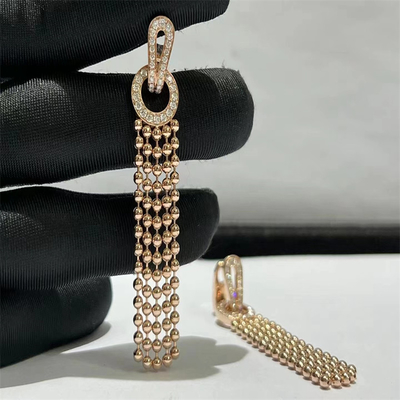 VVS Diamond Brand Gioielleria Donne HK Setting Rose Gold Orecchini Diamante