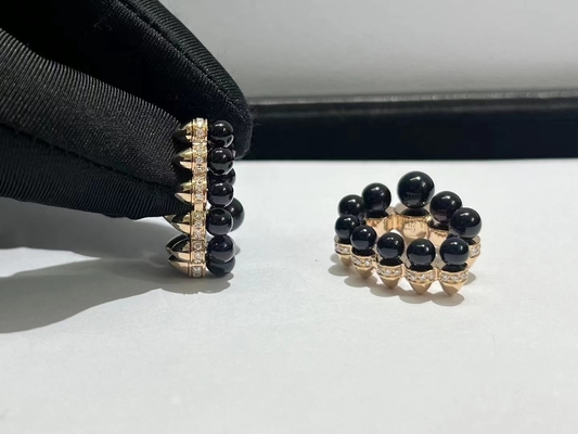 gioielli su ordinazione di lusso dell'orecchino 18k di Brand dei gioielli degli orecchini del diamante di buona qualità