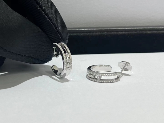 gioielli di lusso orecchini in oro pregiato diamanti AU750 oro 18k oro diamanti