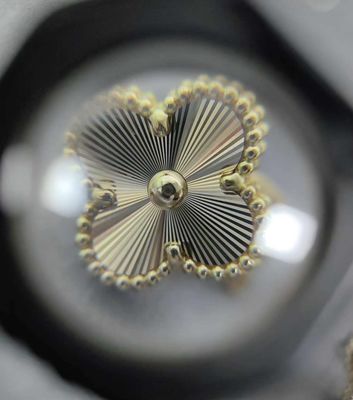 Marchio di lusso, montaggio personalizzato di gioielli e impostazioni, 18k oro, fabbrica di accessori per gioielli