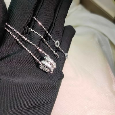Luxurious White Gold Custom High End Gioielli Custom Made e Luxurious