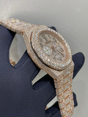Full Diamond Luxury Watch Vvs Moissanite Orologi Per Uomo Rapper