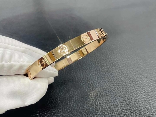 Gioielli di lusso Diamanti HONG KONG Gioielli Brand Unisex 6,1 mm Larghezza Gioielli d'oro