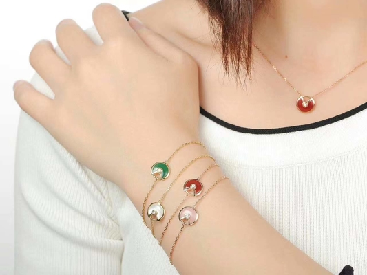 Hk Setting Diamond Significa Unico nel suo genere Bling 18K Bianco Giallo Rosa Oro Diamond Bangle